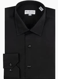 4826247 Modena Black Men's Dress Button Down