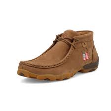 YDM0059 Twisted X Boys Chukka Driving Moc Shoes