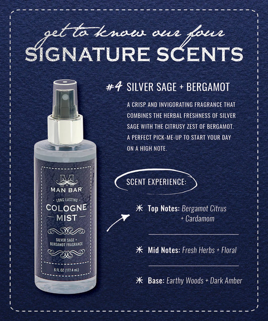 Man Bar Cologne Mists