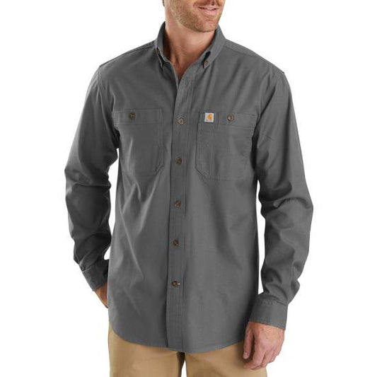 103554 039 Carhartt Rugged Flex Rigby Long Sleeve Work Shirt