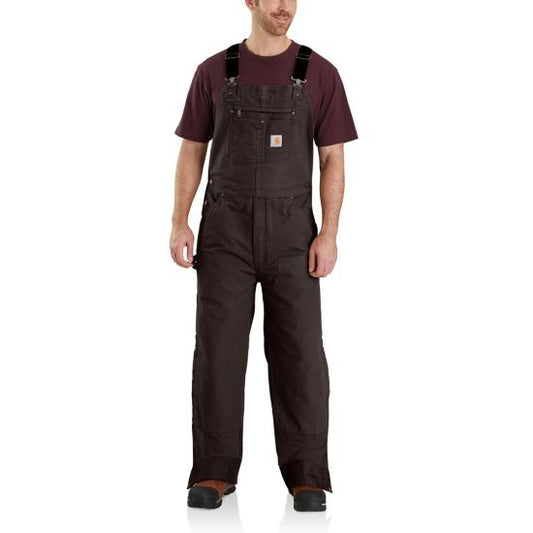 104031 DKB Carhartt Men's Insulated Bib Overall - Loose Fit - Duck - 3 Warmest Rating