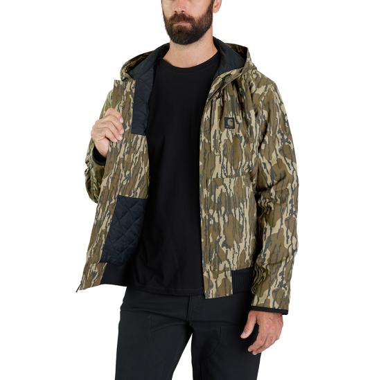 106098 G47 Carhartt Rugged Flex Duck Loose Fit Insulated Camo Active Jac - 2 Warmer Rating