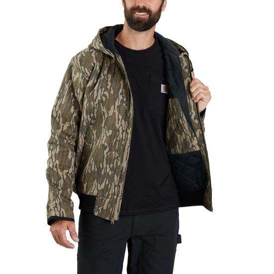 106098 G47 Carhartt Rugged Flex Duck Loose Fit Insulated Camo Active Jac - 2 Warmer Rating