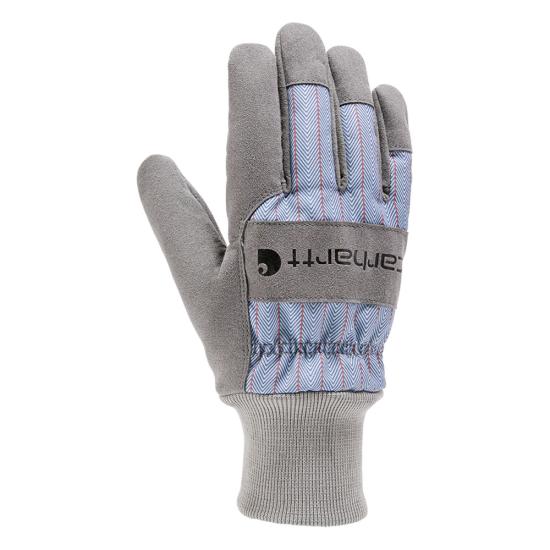 GW0827W Carhartt Women's Insulated Synthetic Suede Knit Cuff Gloves