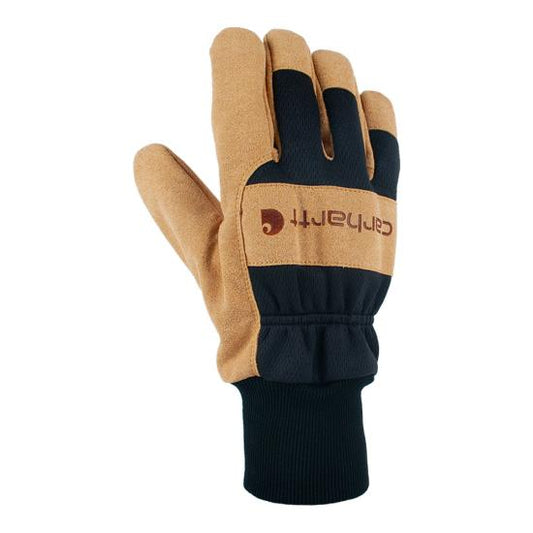 GW0836M Carhartt Synthetic Suede Knit Cuff Glove