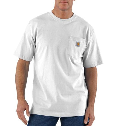 K87 Carhartt Pocket Tee WHT