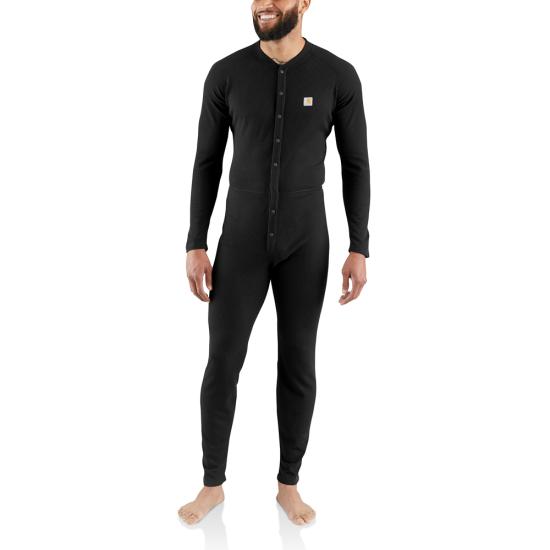 UM0130 Carhartt Midweight Cotton Blend Waffle Union Suit