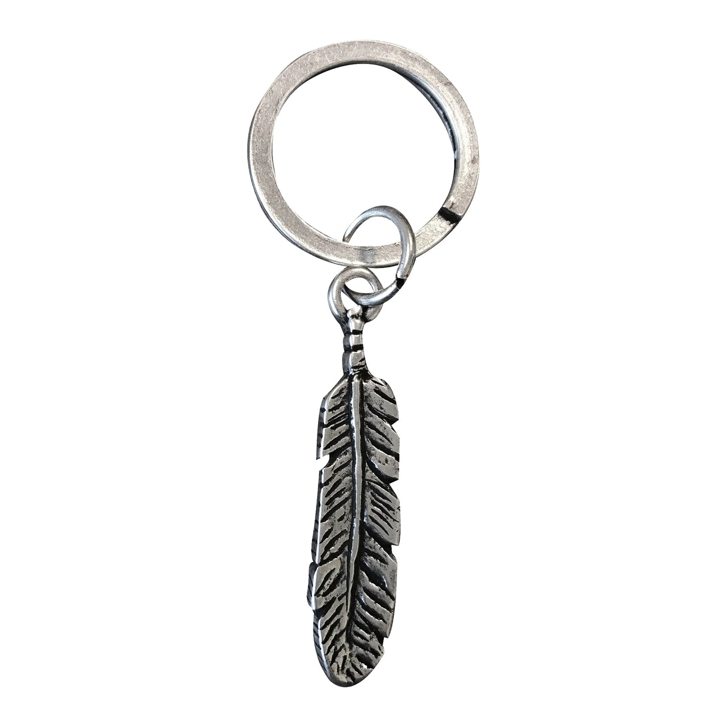 KF018 AndWest Feather Keychain