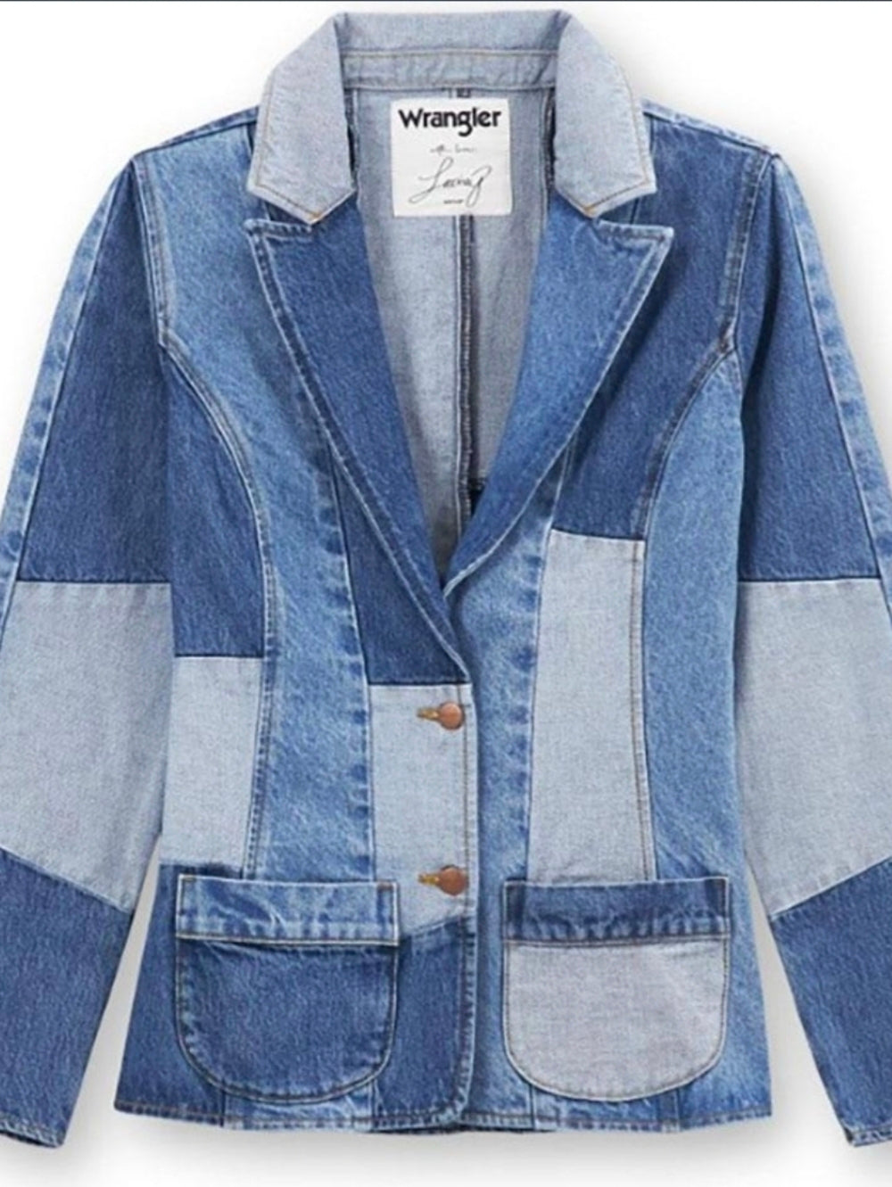 112360673 Wrangler x Lainey Wilson Patchwork Blazer