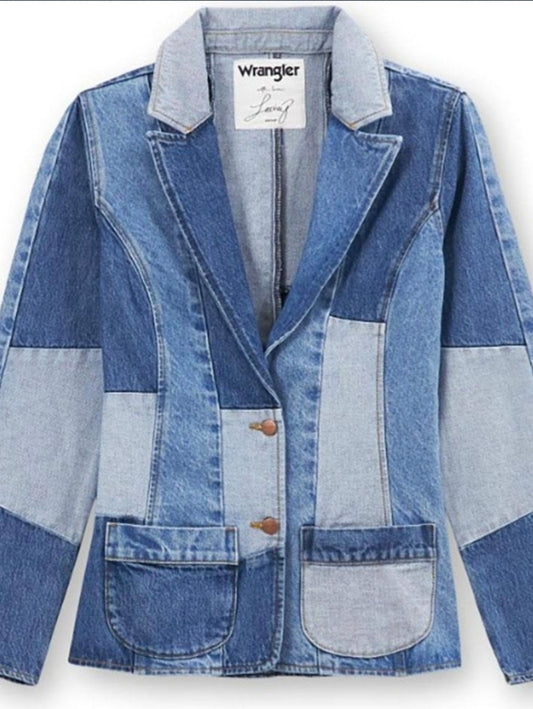 112360673 Wrangler x Lainey Wilson Patchwork Blazer