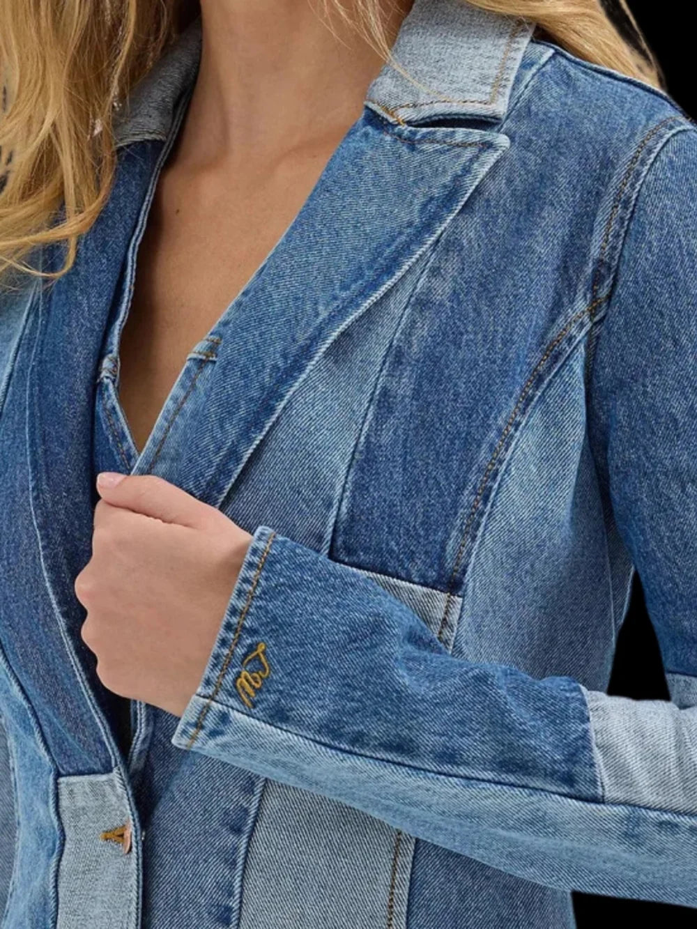 112360673 Wrangler x Lainey Wilson Patchwork Blazer