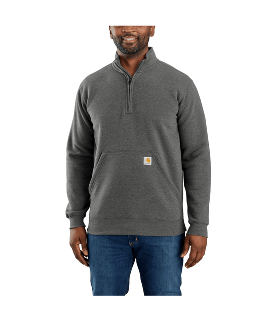 105294-CRH Carhartt Quarter Zip Mock Neck Pullover