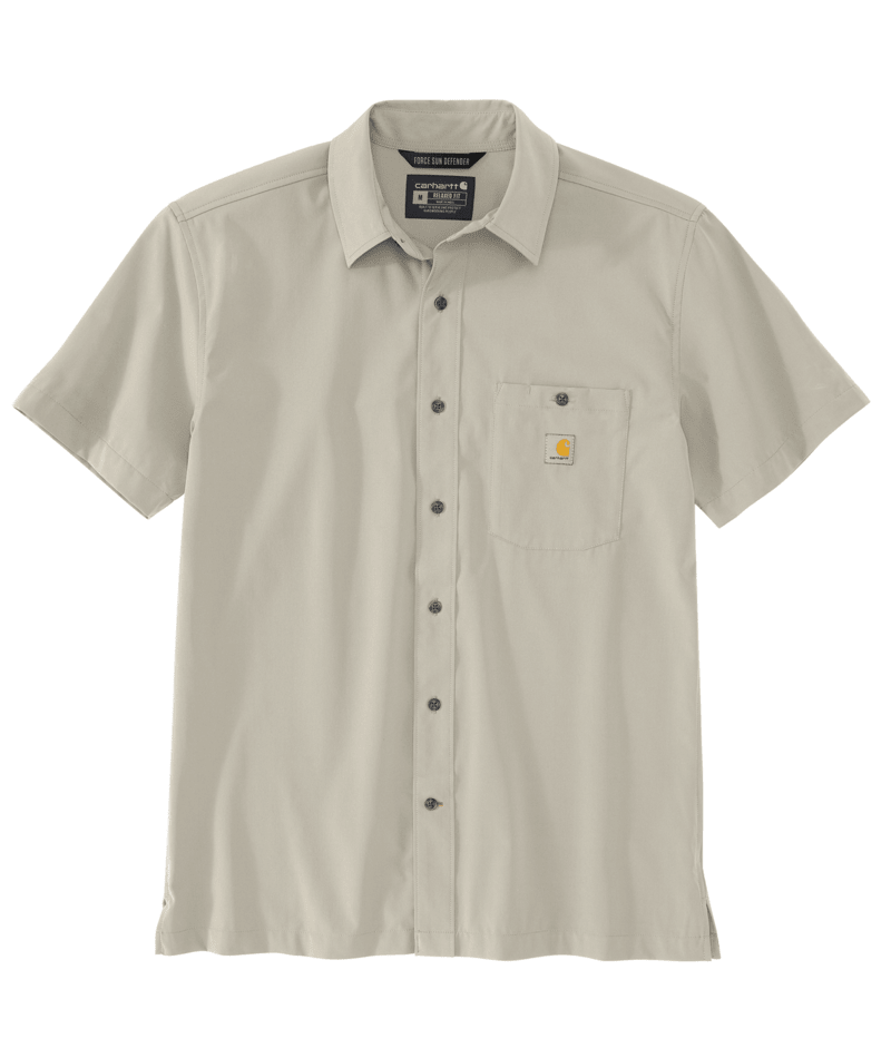 106141-EC0 Carhartt Force Sun Defender™ Relaxed Fit Lightweight Short-Sleeve Shirt