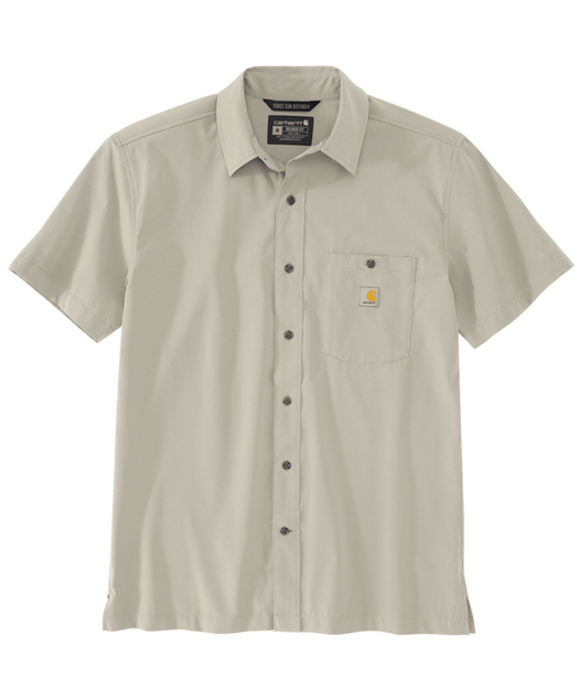 106141-EC0 Carhartt Force Sun Defender™ Relaxed Fit Lightweight Short-Sleeve Shirt