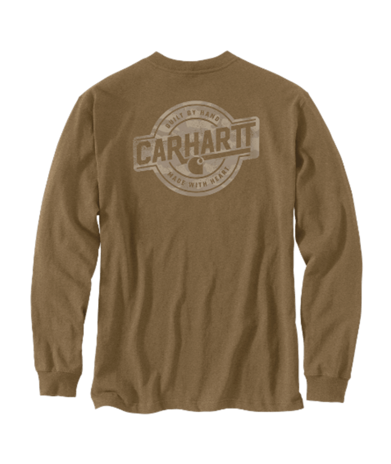 107786-GR8 Carhartt Pocket Long Sleeve
