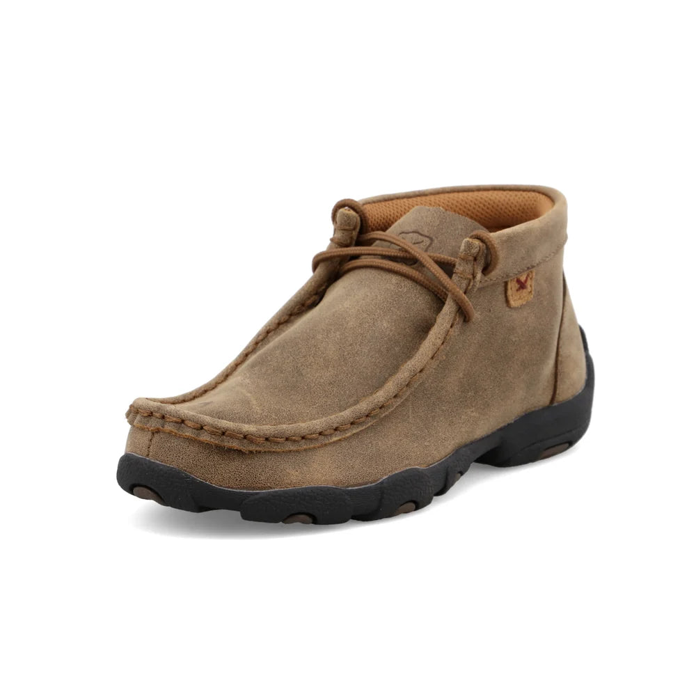 YDM0001 Twisted X Big Kid's Chukka Driving Moc Bomber