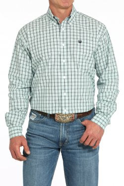 MTW1105931 Cinch Men's L/S Plaid Shirt