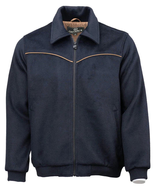 29929 Outback Trading Co Navy Varsity Jacket