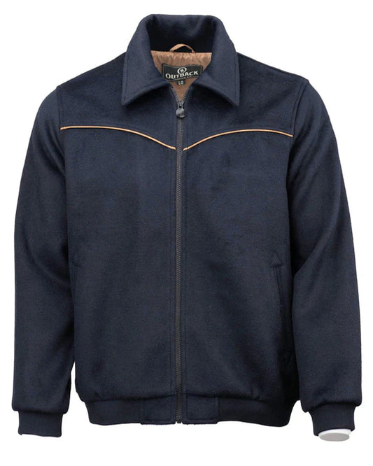 29929 Outback Trading Co Navy Varsity Jacket