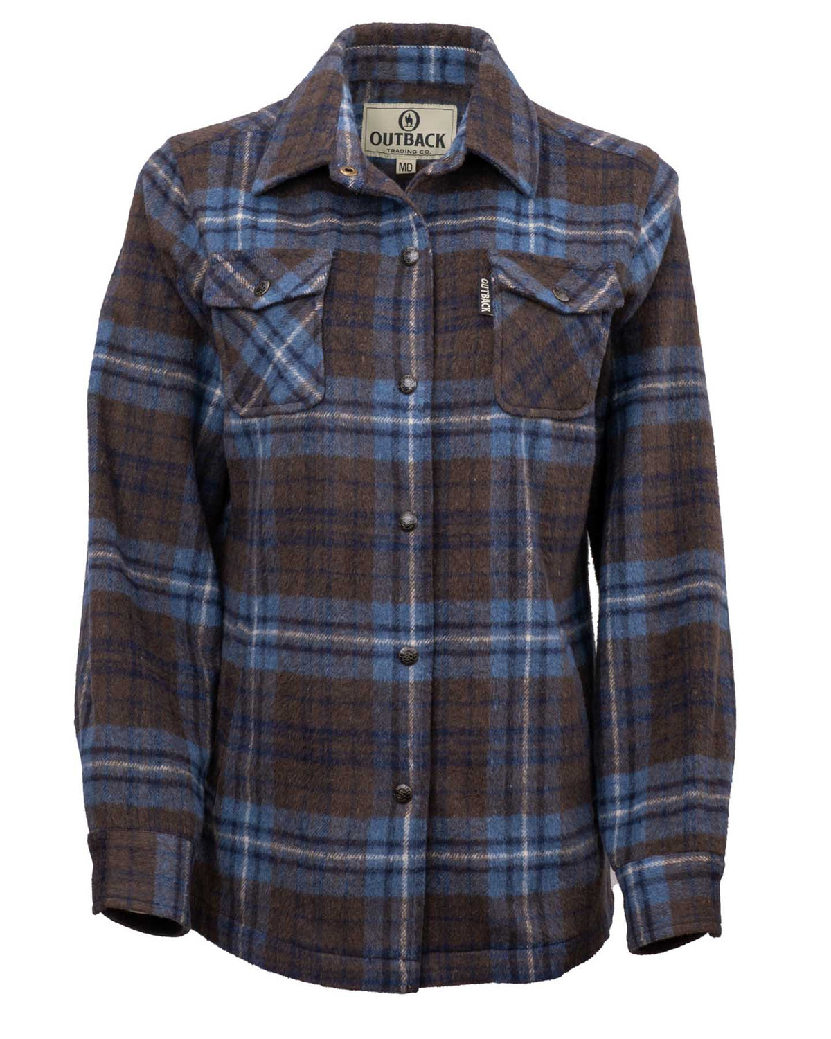 40400 Outback Women's Penny Shirt Jacket - Driftwood
