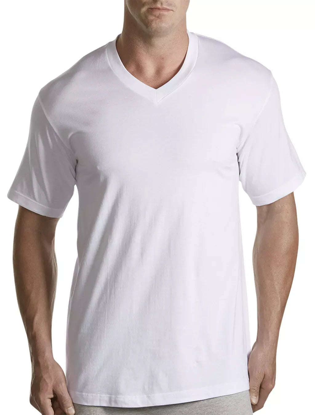 4MU297DOVN Dockers 4 Pack V Necks Tee