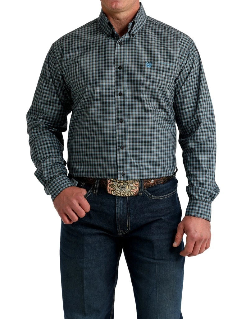 MTW1106006 Cinch Plaid Button Up Shirt