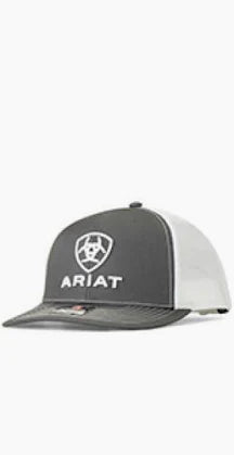 A300003206 Gry/Wht Ariat Cap