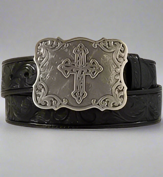 N3483801 Nocona Cross Buckle Belt