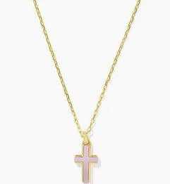 9608895462 Kendra Scott Gold Cross Necklace