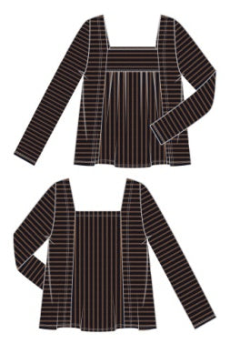 LM8H69KB06 Liverpool Striped Top