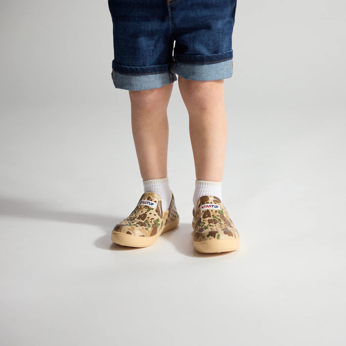 XKTFCDCM Xtratuf Kids' Duck Camo Cruiser Shoes